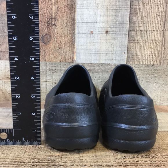 Scrub Zone Loafers Unisex Womens 9 Mens 7 Energize Black Work Shoes - Picture 7 of 12
